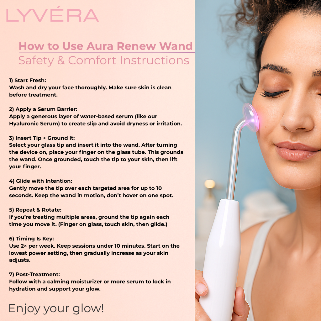 Aura Renew Wand — Clear Acne, Smooth Wrinkles & Renew Hair